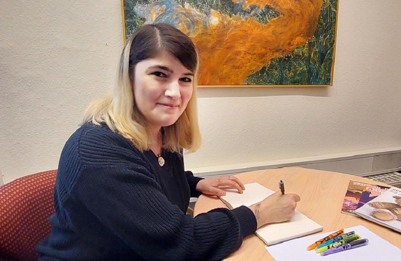 Kunsttherapeutin Muntsa Molina